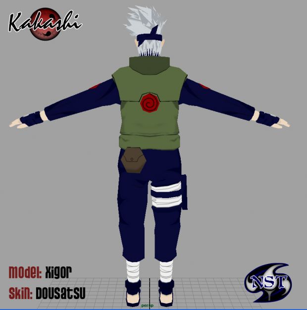 Kakashi Back image Naruto Shinobi Tatakai mod for