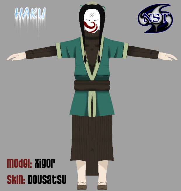 Haku with mask - Front