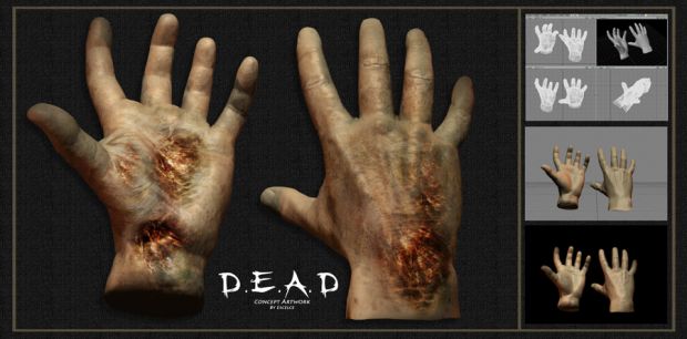 Zombie Player Hands Concept