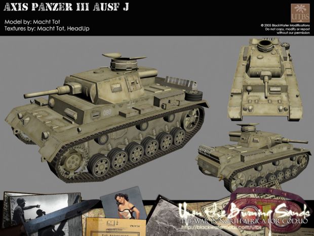 Axis Panzer III Ausf-J