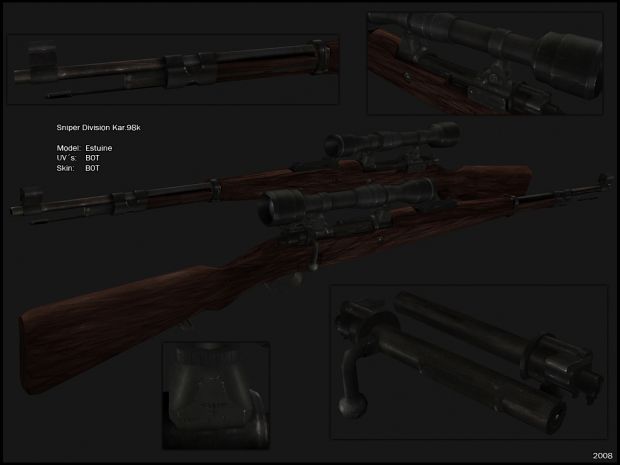 Karbine 98 Sniper Rifle
