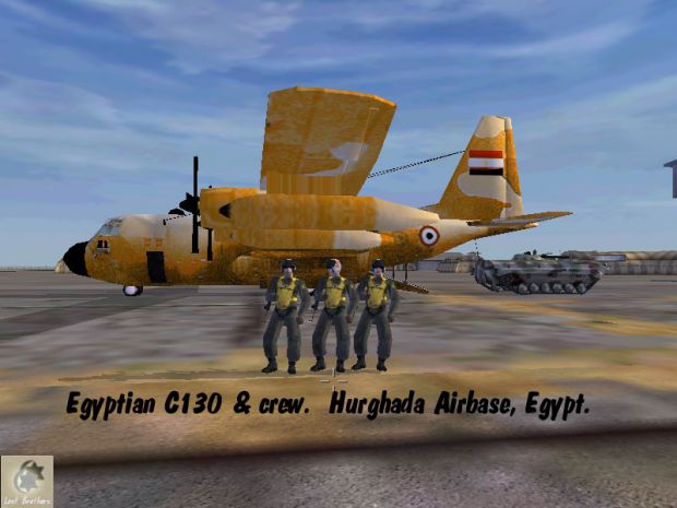 Egyptian C-130 & Crew
