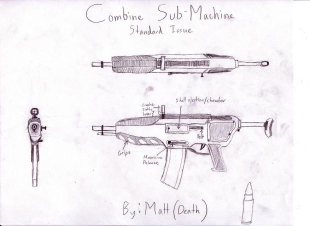 Combine Sub-Machine Gun