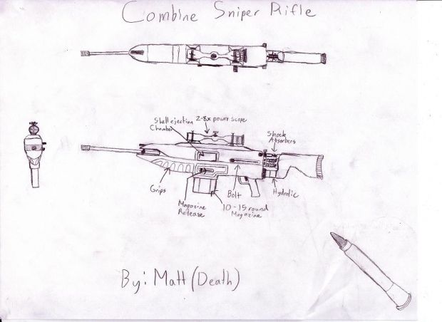 Combine Sniper Rifle
