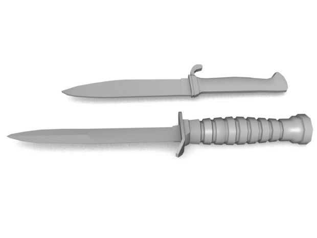 Hitler Youth Knife and M3 Combat Knife
