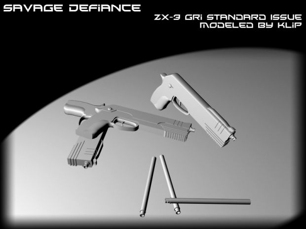 ZX-3 gRi Standard Issue Pistol