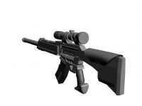 sniper model - back