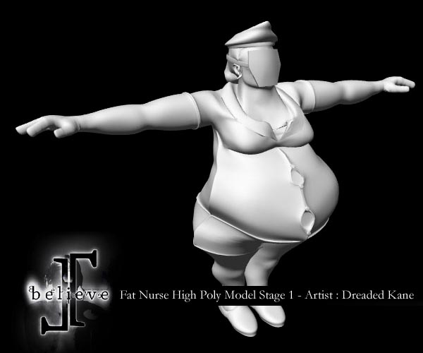 Fat Nurse Model Stage 1