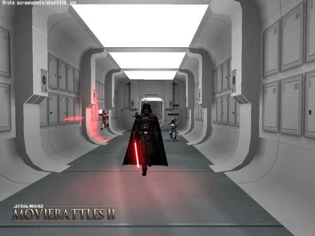 Darth Vader aboard the Tantive IV ship