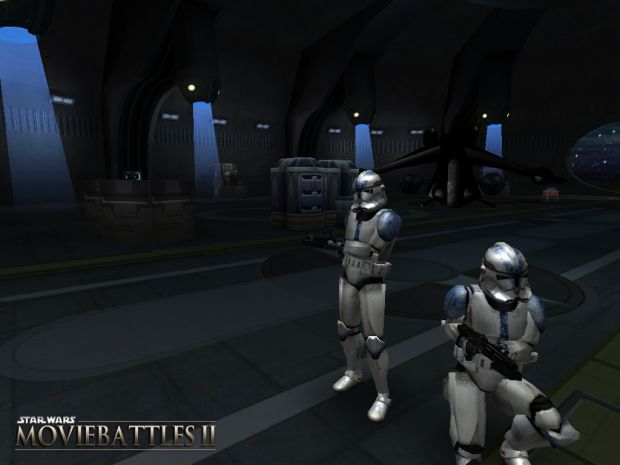 501st Squad Clones at the Jedi Temple's Hangar