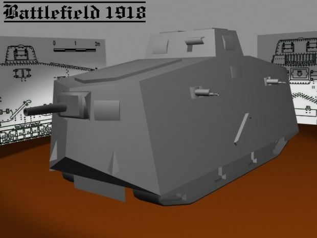 German Tank Model