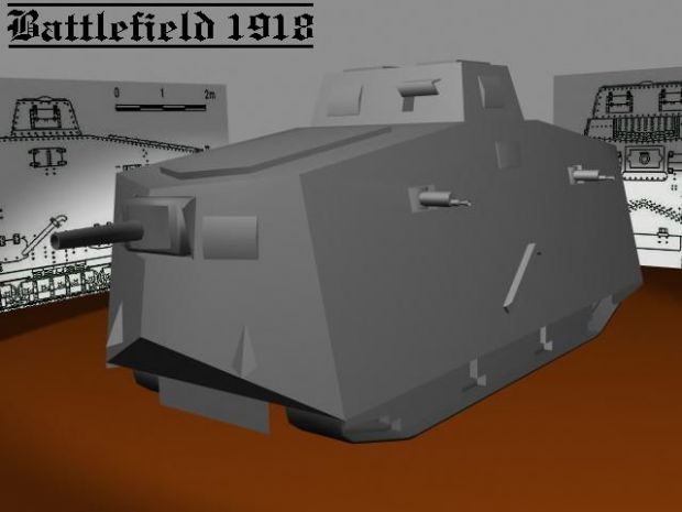 German Tank Model image - Battlefield 1918 mod for Battlefield 1942 - ModDB