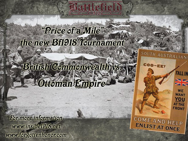 Bf1918 Tournament "Price for a Mile"