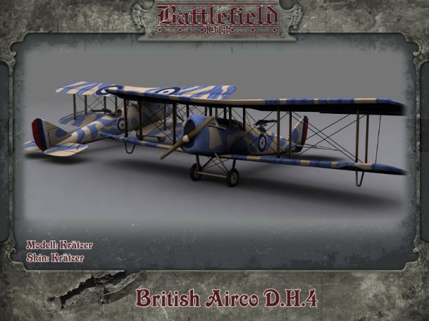 Airco DH4 England