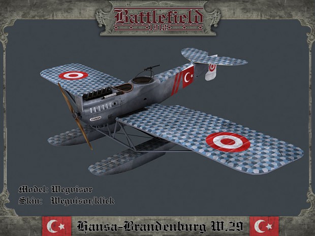 Hansa-Brandenburg W.29 (Turkish)