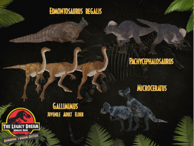 The Legacy Dream Main Dinosaurs