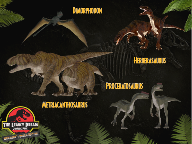 The Legacy Dream Main Dinosaurs