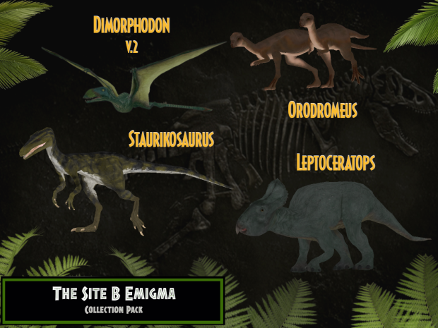 The Legacy Dream  Site B Enigma Dinosaurs