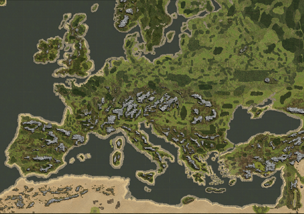 Europe Front - Campaign Map