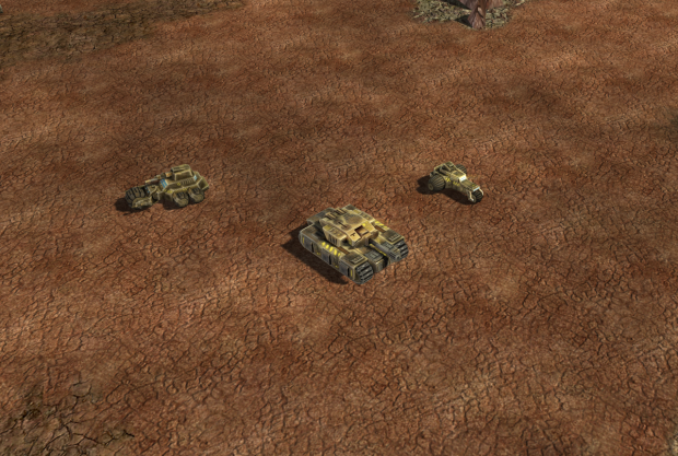 Atreides Combat Tank ingame