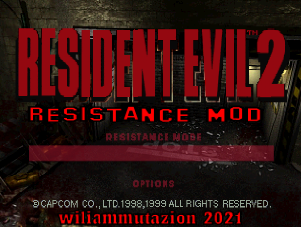 Resident Evil 2 Resistance MOD
