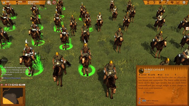 Maurian Cavalry with custom graphics