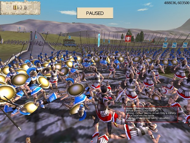 Massilian Hoplites vs. Balasid pikemen
