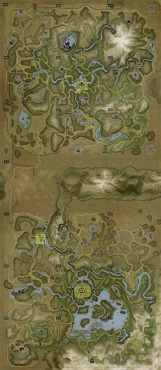 Complete Map   Thin Border   Gri 5