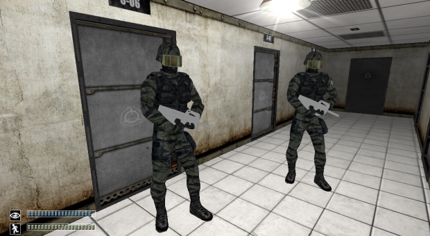 New Guards (should i give them textured P90?)