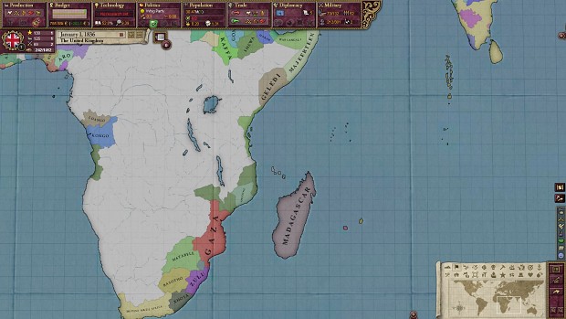 Start Date Southern Africa