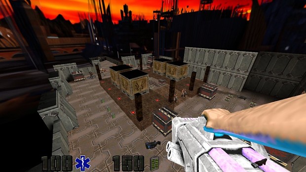 Mission 23 Processing terminal tower Quake 4 in Quake 2