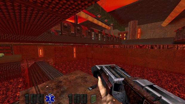 Mission 24 Tram Station Quake 4 in Quake 2