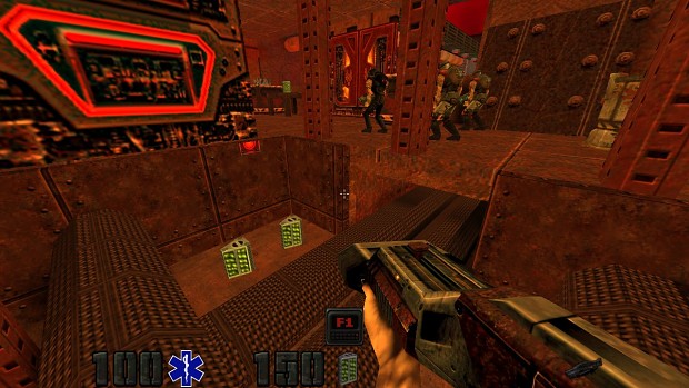 Mission 24 Tram Station Quake 4 in Quake 2