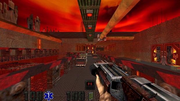 Mission 24 Tram Station Quake 4 in Quake 2