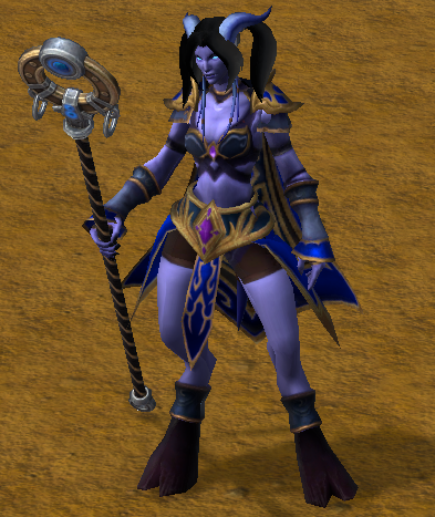 Draenei Priestess image - Age of Warcraft mod for Warcraft III ...