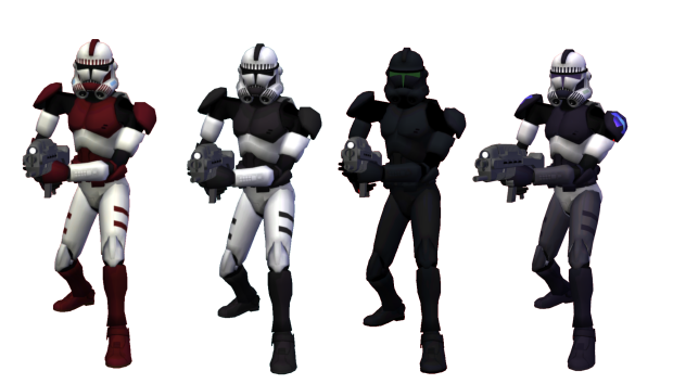 Clone Elite Squad Shock Troopers