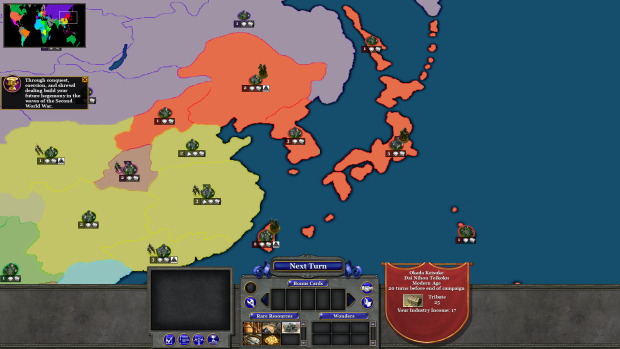 Asian Starting Situation in Minimal Strategy 2