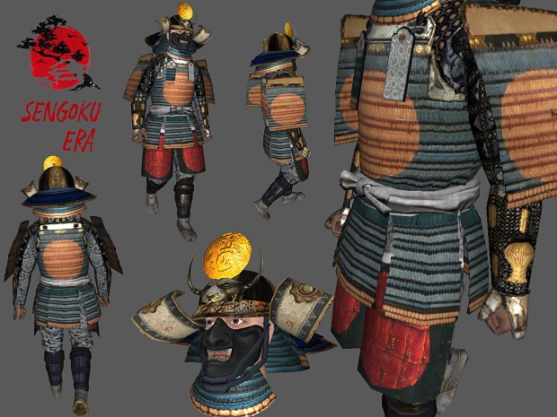 Armor with Kabuto (Special for finding in a secret chest)