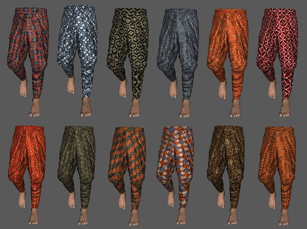 New Models of Pants for the Rich Daimyo
