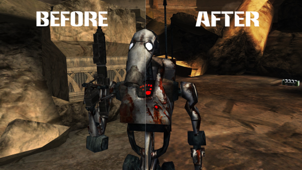Reshade / Texture Before After