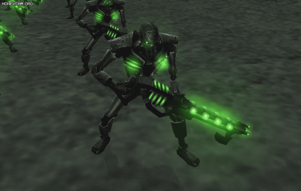 Necron warrior Neon Fx work completed