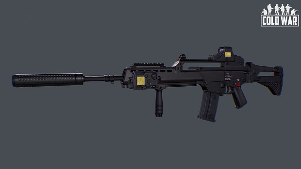 G36 AR variants and attachments