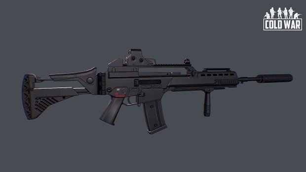 G36 AR variants and attachments