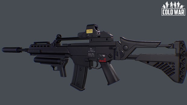 G36 AR variants and attachments