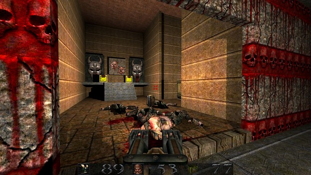 Quake 4 in Quake (darkplaces testing)