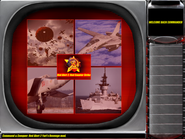 RCS Menu image - Red Counter-Strike ! mod for C&C: Yuri's Revenge - ModDB