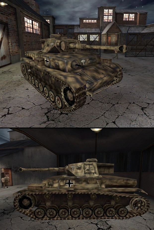 Vehicle retextures - PzKpfw IV Ausf F2 (North Africa)