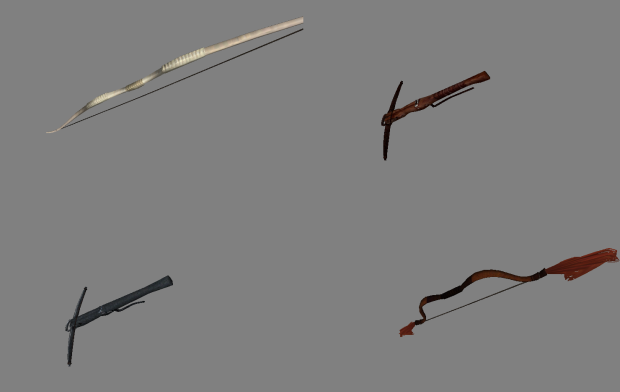 New Ranged Weapons