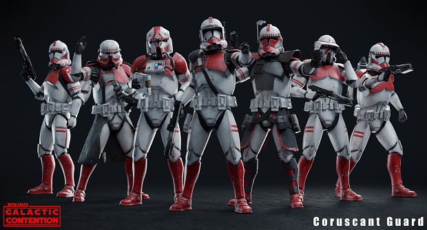 Coruscant Guard Line Up (Phase 2) image - Galactic Contention mod for ...