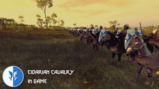 Cidarian Cavalry In Game